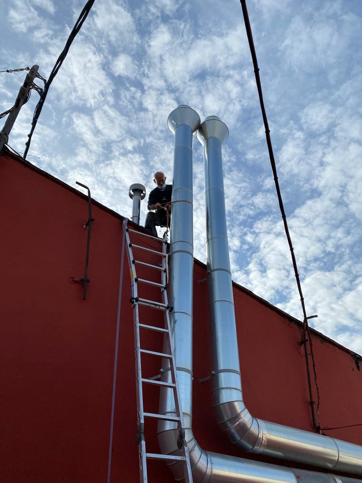 Mantenimiento y limpieza de conductos